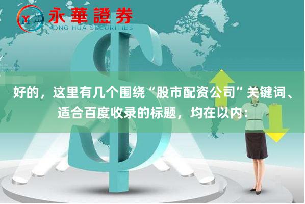 好的，这里有几个围绕“股市配资公司”关键词、适合百度收录的标题，均在以内：