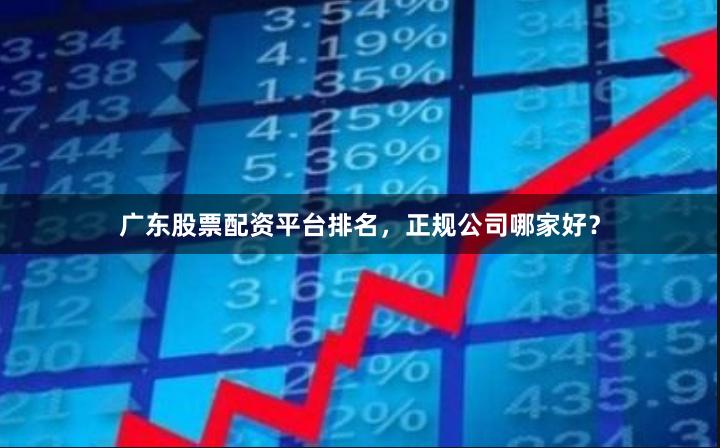 广东股票配资平台排名，正规公司哪家好？